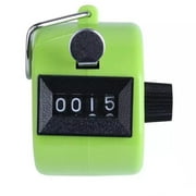 Metal Handheld Tally Counter 4-Digit Number Count Clicker Counter, Hand Mechanical Counters Clickers Pitch Counter For Coaching, Knitting, People, Lap, Fishing,Counter,Tally Counter Clicker