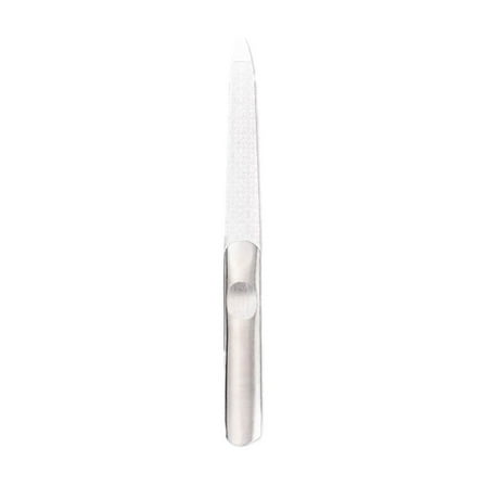 Metal Handle Pointed Tip Nail File for Manicure Pedicure Shaping Buffing and Smoothing Salon Quality Nail Care Tool