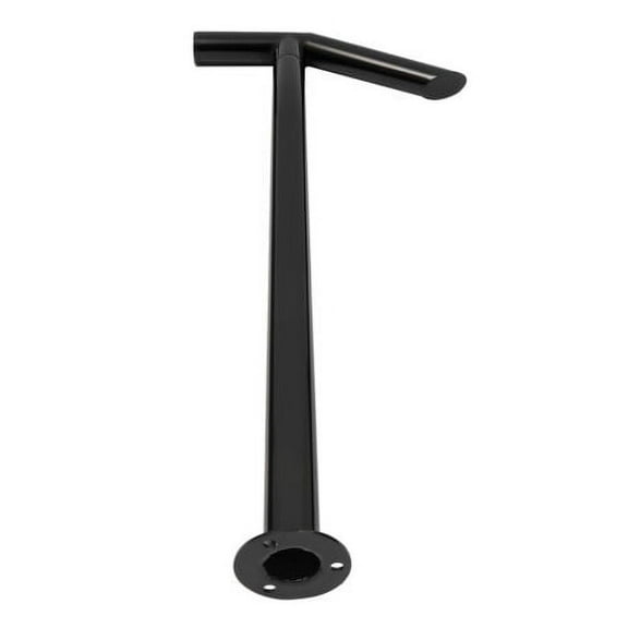 Metal Handrail Single Post Handrail Iron Handrail for 1-2 Step Stairs Railing