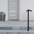 thumbnail image 1 of Metal Handrail Single Post Handrail Iron Handrail for 1-2 Step Stairs Railing, 1 of 16