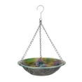 thumbnail image 1 of Metal Hanging Bird Feeder for Outdoors, Wrought Iron Garden Decor Bowl for Hummingbirds and Wild Birds, Weather Resistant Multi-Functional Yard Feeder, 1 of 7