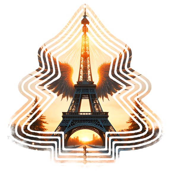 Metal Hanging Christmas Tree Wind Decorations - Celestial Garden Spinners with Artistic Patterns for Yard & Garden Perfect Holiday Decor