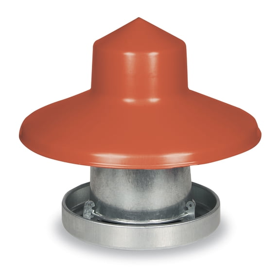 Metal Hanging Feeder Rainhat (Holds 22lbs)