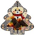 thumbnail image 1 of Metal Hanging Tree-Shaped Wind Decorations - Festive Garden Spinners with Vibrant Autumn Leaves & Pinecones Design for Yard Decor, 1 of 7