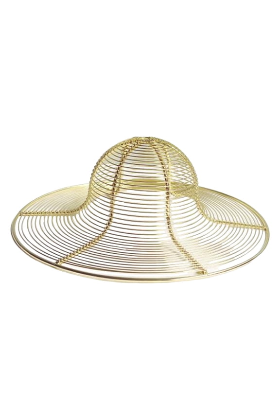 Metal Hat Rack, Gold Durable Modern ,Storage Holder ,Bracket, Display, Stand for Fedoras Floppy Hat Wide Brim Hat , Large