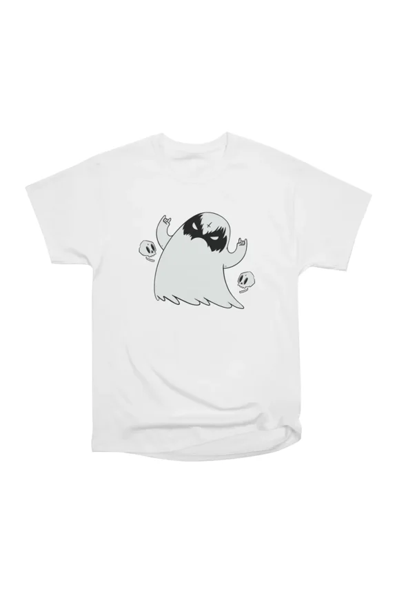 Metal Head Ghost T-Shirt Tee Gift For Him Merch For Her Apparel For Friend