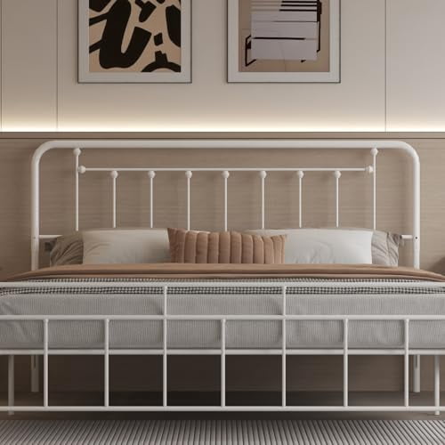 Metal Headboard King Size Headboard Metal Construction, Rustic ...