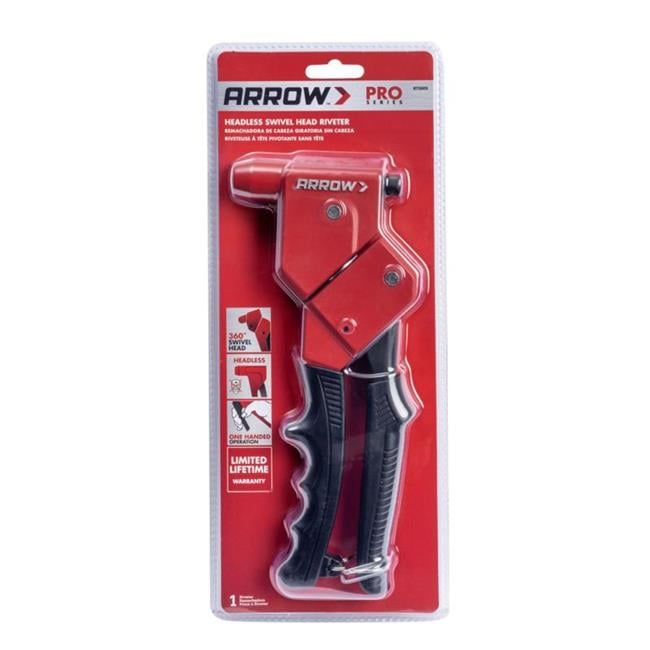 Metal Headless Rivet Tool, Black & Red - Walmart.com