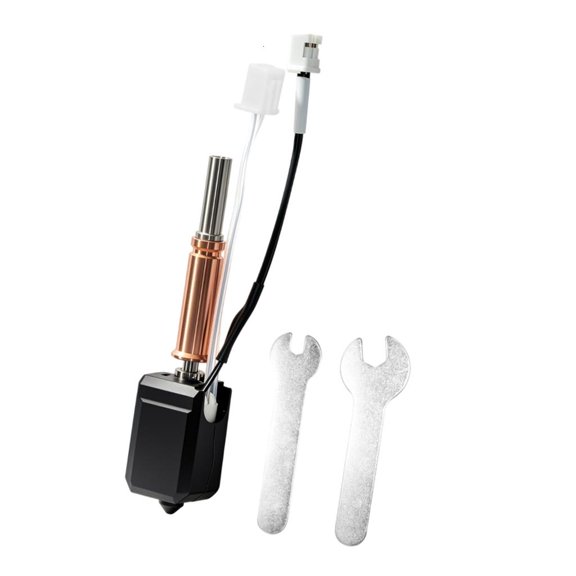 Metal Heatbreak 3D Printer Hotend Assembly, Ceramic Hot End Set, Cable-Connected Replacement Part With 0.4 mm Nozzle and