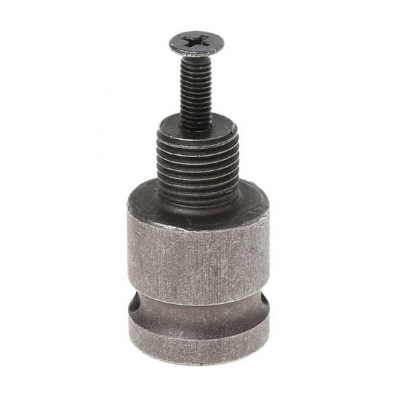 Metal Heavy Duty 1/2-20UNF Drill Chuck Hex Shank Socket Square Female Adapter