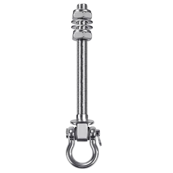 Metal Heavy Duty Swing Thread Hanger Swingset Playset Hardware Porch Locking Yoga Seat Safety Locking Ceiling Mount