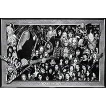 Metal Heavy Metal Collage Music Poster Print Poster 36x24 Sold by Art.Com