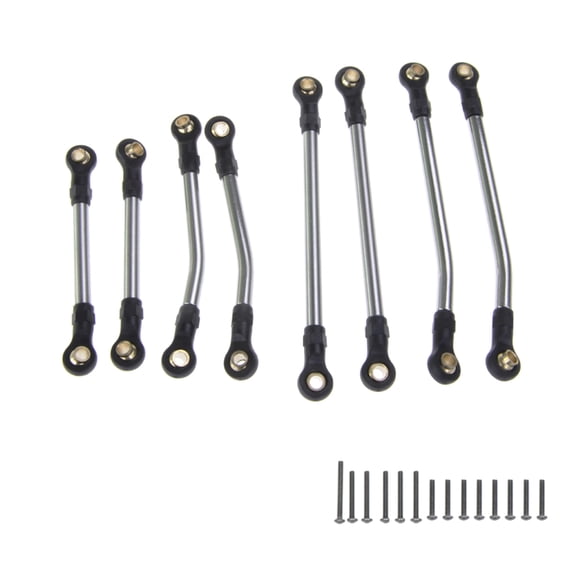 Metal High Clearance Suspension-Links Set for 1/18 TRX4M RC Car Chassis Linkage