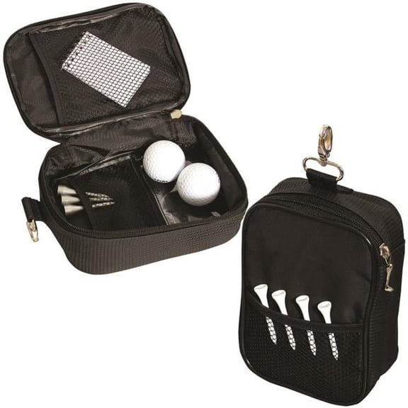 Metal Hook Attachment for Golf Accessory Bag - Black