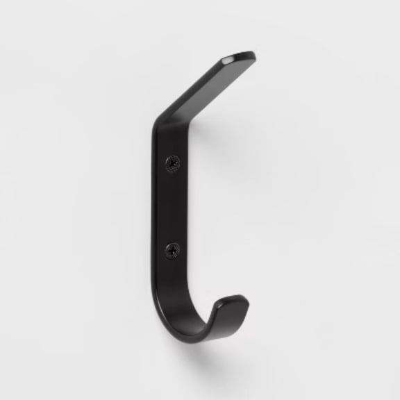 Metal Hook Matte Black