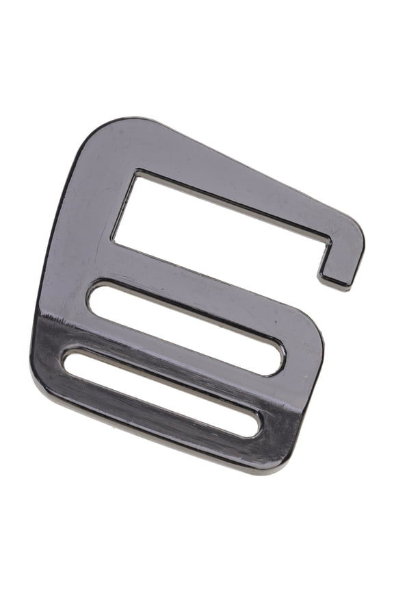 Metal Hook Webbing Buckles Hook Waved Buckles Adjustable Buckles Slide Buckles for Backpacks Luggage Strap Webbing