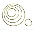 thumbnail image 1 of Zelikovitz Metal Dreamcatcher Hoop - Brass Plated 1.5", 1 of 5