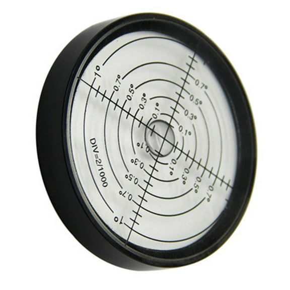 Metal Horizontal Bubble High Precision Level Bubble Round Level 60*10Mm A