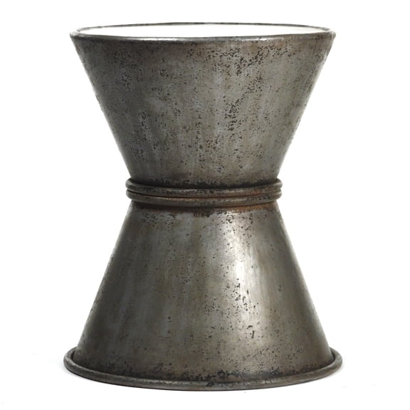 Metal Hourglass Bar Stool