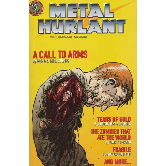 Metal Hurlant #12 VF ; Humanoids Comic Book
