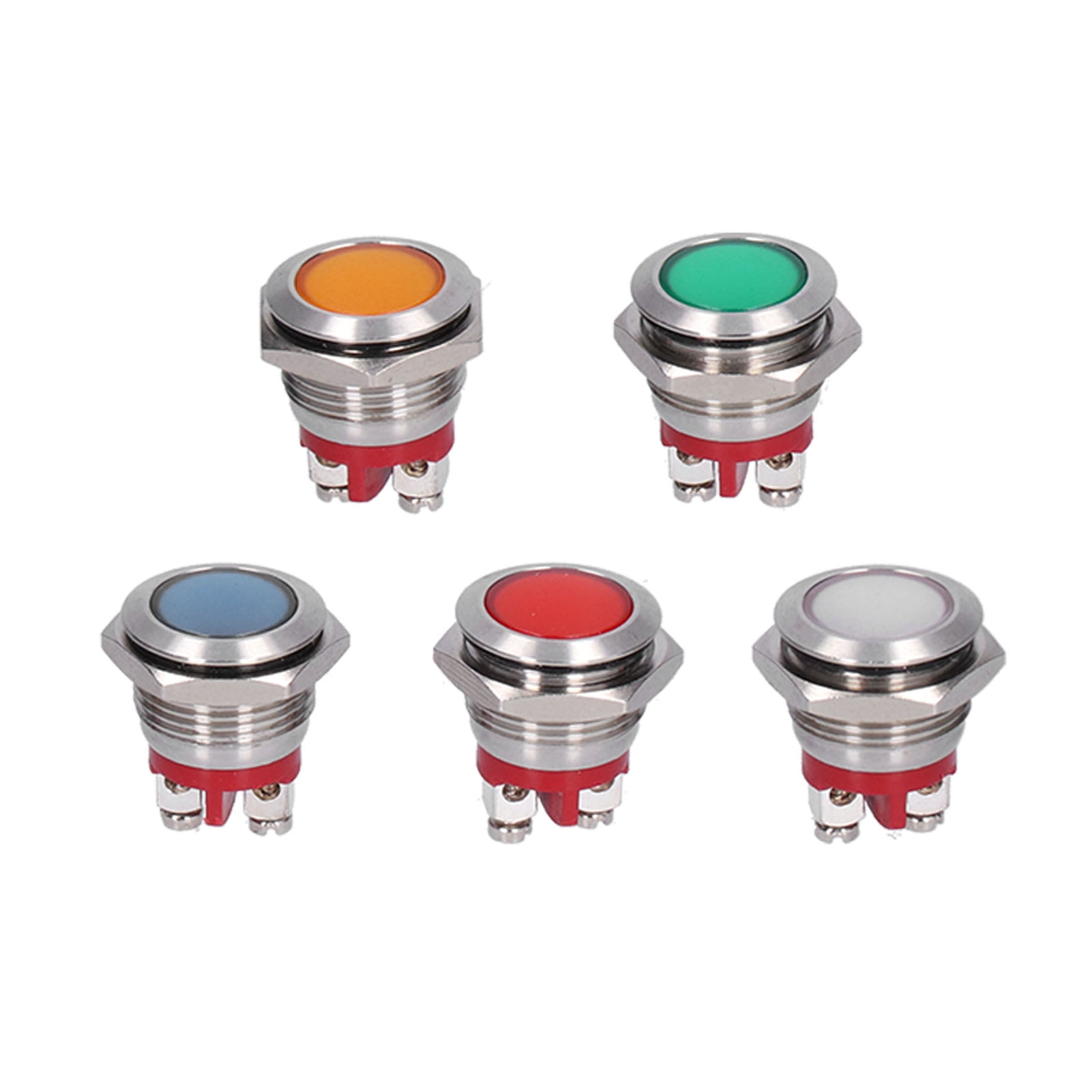 Metal Indicator, Pilot Dash Light Durability For Instrument Clusters