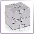 thumbnail interactive-video image 1 of Metal Infinitive Cube, 1 of 10