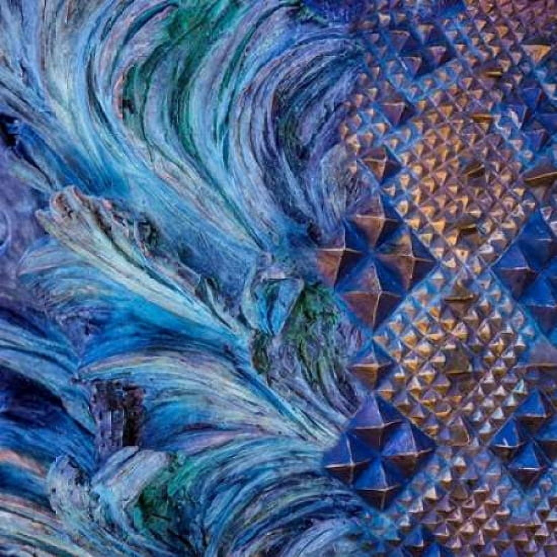 Metal Infusion IV Canvas Art - Kathy Mahan (24 x 24)