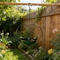 thumbnail image 1 of Metal Iron Hanging Garden Bird Feeder Outdoor Multifunctional Courtyard Mess-Free Feeding Weatherproof Decorative for Backyard Patio Trees, 1 of 3