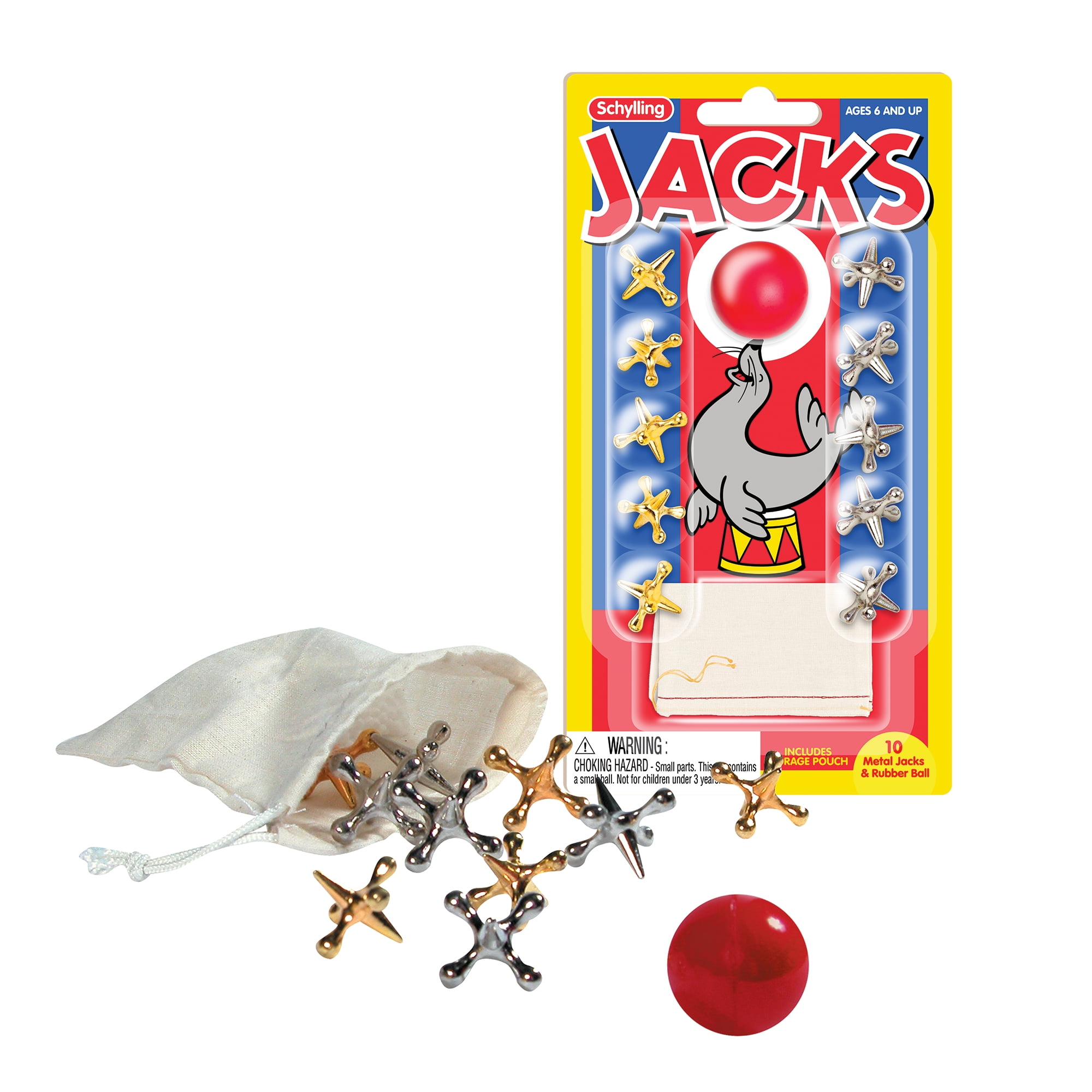 Old fashioned metal jacks and ball new arrivals