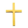 thumbnail image 1 of Metal Jesus Christ Cross Badge Stickers, 2.5"×1.8" Alloy 3D Individual Car Cross Sticker, Self Adhesive Scratch Metal Cross Auto Decal for Car Body Fender Tail, 1 of 7