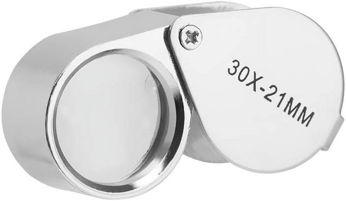 Metal Jewelry Magnifying Glass Jewelers Eye Tool Jewellery Folding