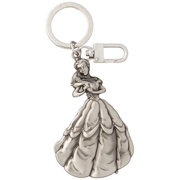 Metal Key Chain - Disney - Beauty and the Beast - Belle Pewter 24397