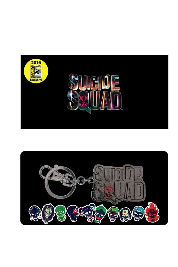 Metal Key Chain - Suicide Squad - Logo New Licensed 45672