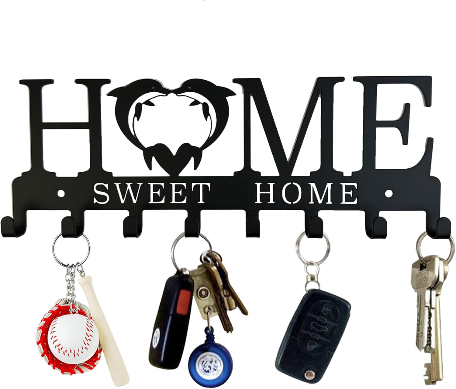 Metal Key Holder, Key Holder Wall Mount, Key Holder for Wall, Key ...