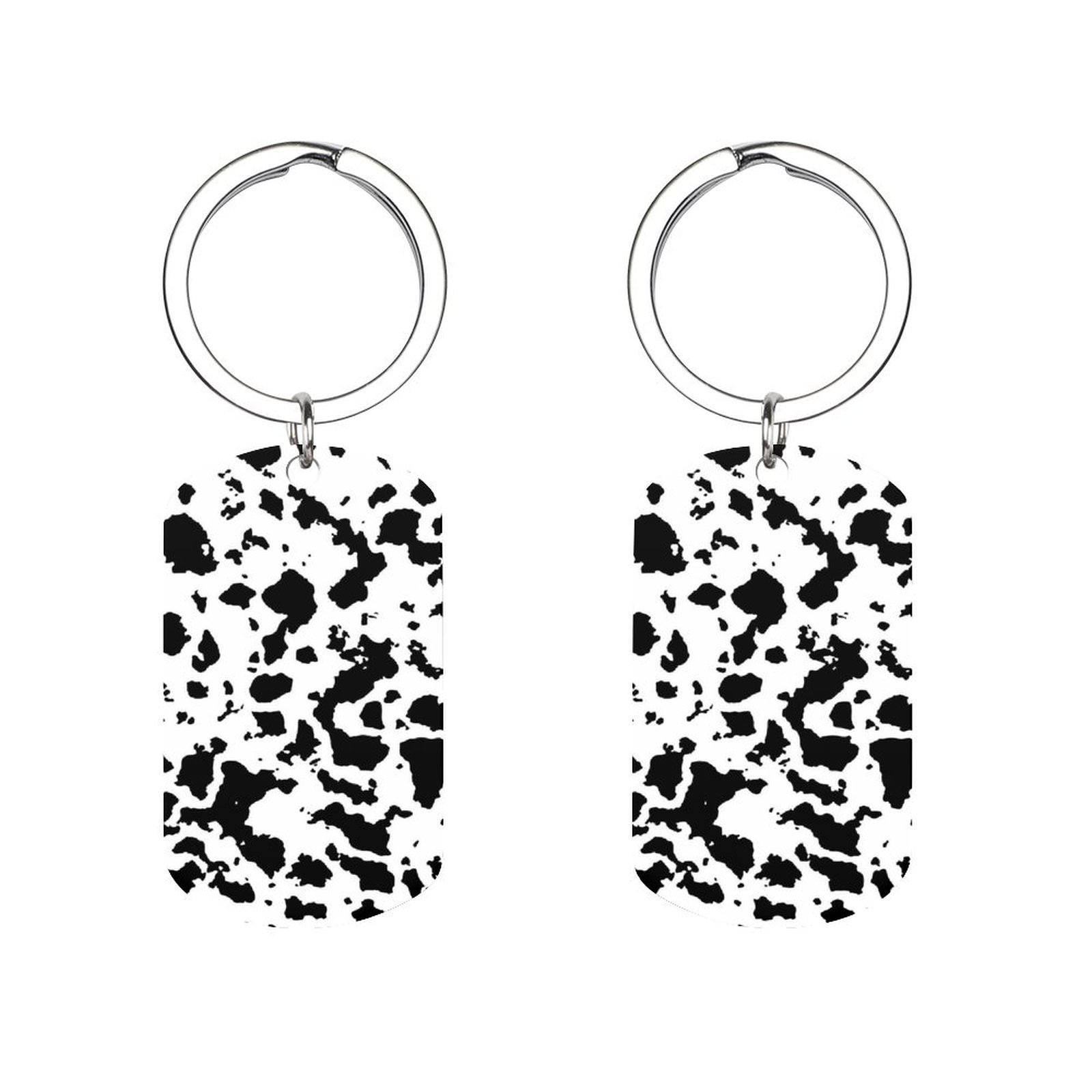 Metal Keychain 3.1×1.1in Material Solid Smooth No Trace Arc Design Used ...