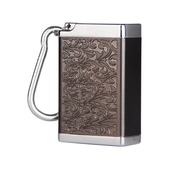 Metal Keychain Ashtray For Travel Ashes Container Holder with Secure Lid For Beach And Commutes Camping Essensial