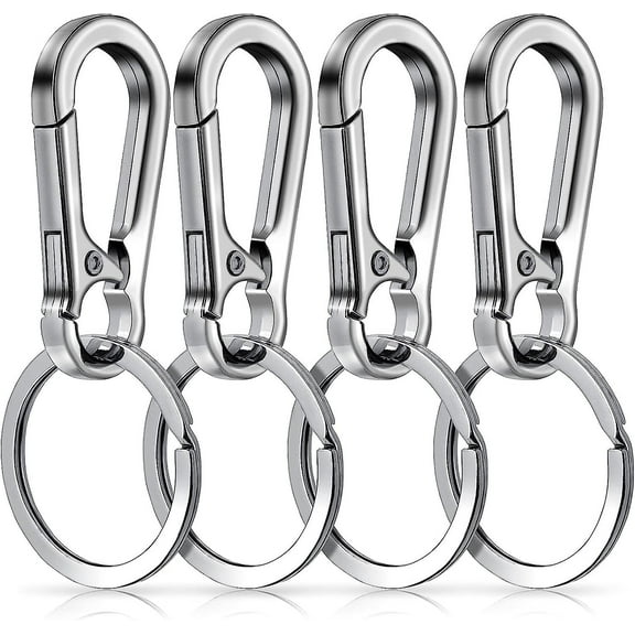 Metal Keychain Carabiner Clip Keyring Key Ring Chain Clips Hook Holder Organizer