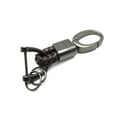thumbnail image 1 of Metal Keychain Creative New Braided Rope Car Key Keychain, 1 of 3