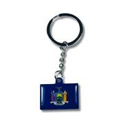 Metal Keychain - State Flag New York - USA | Everyday Carry Accessory, Travel Souvenir Gift, Collectible Keepsake