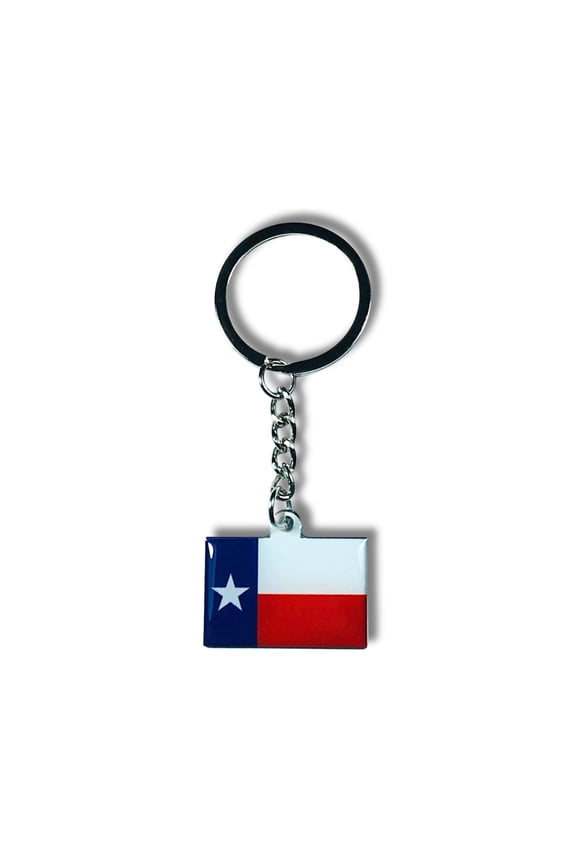 Metal Keychain - State Flag Texas - USA | Everyday Carry Accessory, Travel Souvenir Gift, Collectible Keepsake