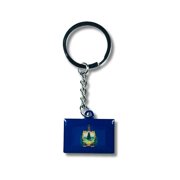 Metal Keychain - State Flag Vermont- USA | Everyday Carry Accessory, Travel Souvenir Gift, Collectible Keepsake