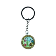 Metal Keychain - State Seal North Carolina - USA | Everyday Carry Accessory, Travel Souvenir Gift, Collectible Keepsake