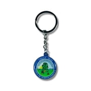 Metal Keychain - State Seal North Dakota - USA | Everyday Carry Accessory, Travel Souvenir Gift, Collectible Keepsake