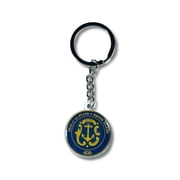 Metal Keychain - State Seal Rhode Island - USA | Everyday Carry Accessory, Travel Souvenir Gift, Collectible Keepsake
