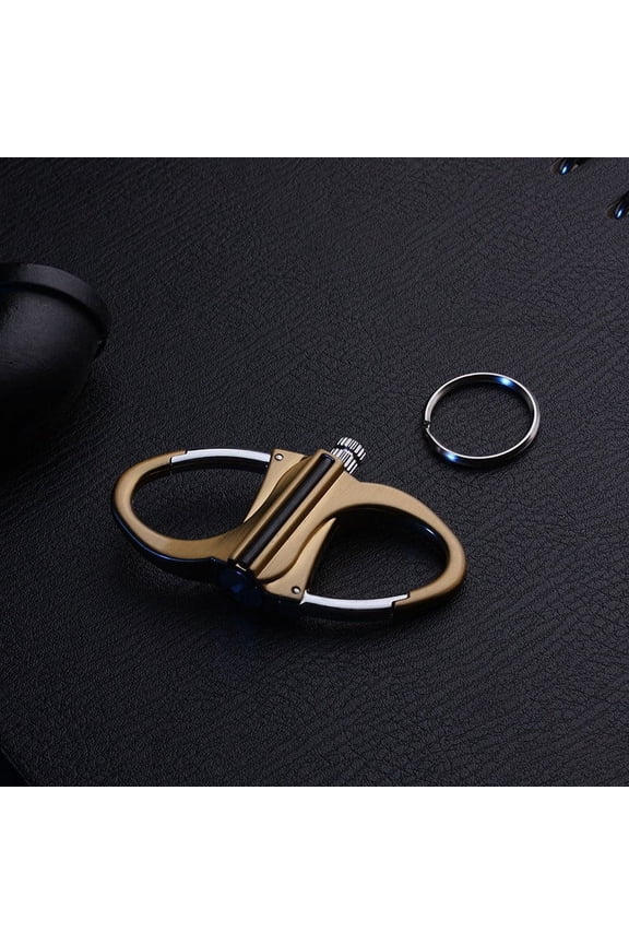 Metal Keychains Lighter, Keychain Lighter, Flint Match, Reusable Survival Fire Starter Mechanical Match, Outdoor Emergency,Car and Home