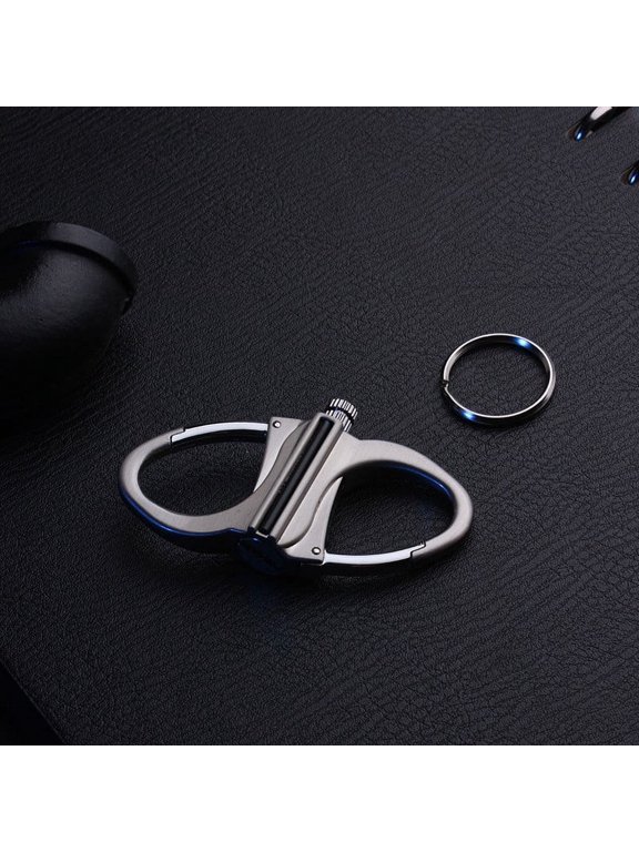 Metal Keychains Lighter, Keychain Lighter, Flint Match, Reusable Survival Fire Starter Mechanical Match, Outdoor Emergency,Car and Home