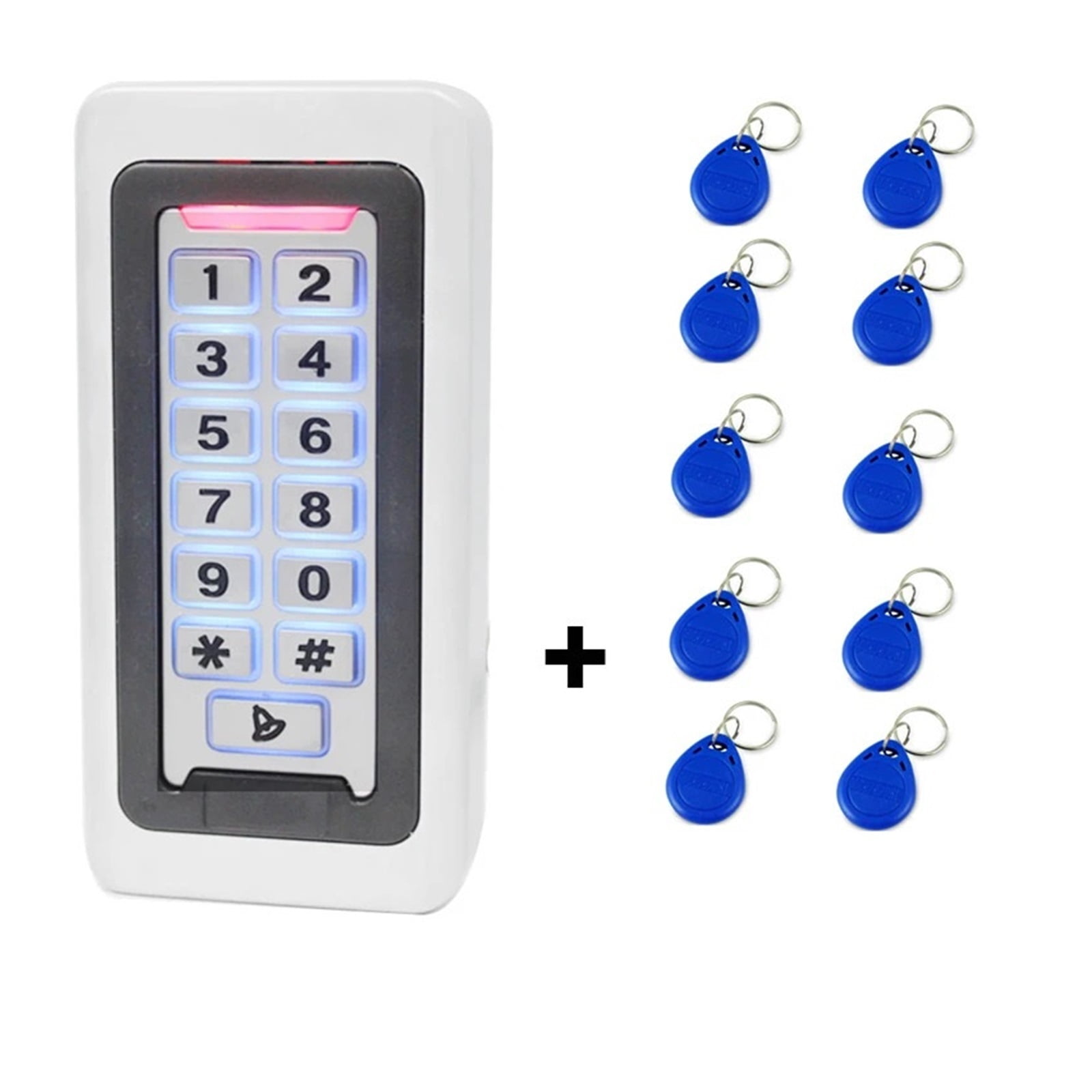 Metal Keypad Access Control System with RFID/IC Proximity Cards ...