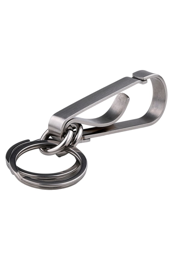 Metal Keyring Rustproof Portable Secure Key Holder for Travel