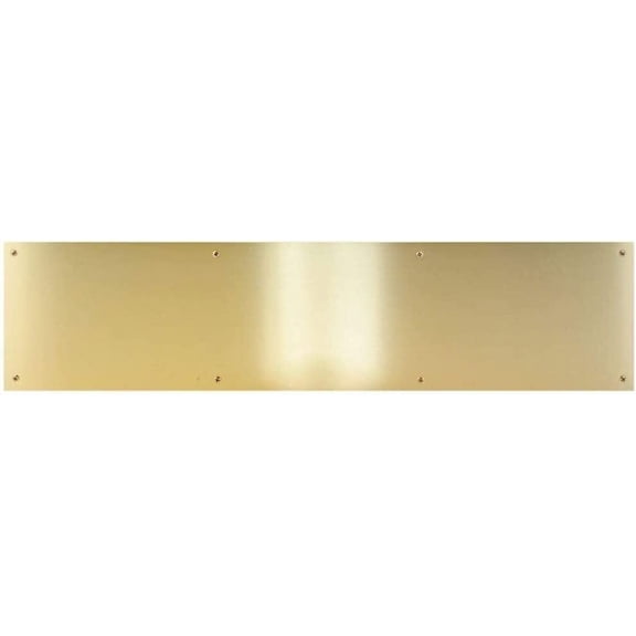 Metal Kick Plate, 8-inch Height, 3/64-inch Thick - Choose The Width for Your Door (Brass Tone (BT), 8'' X 30'') (90-8''KP)$$Tools & Hardware Other