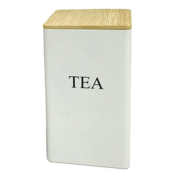 Metal Kitchen Canister Set for Coffee Tea Storage with Secure Airtight Lids and Classic Farmhouse Design